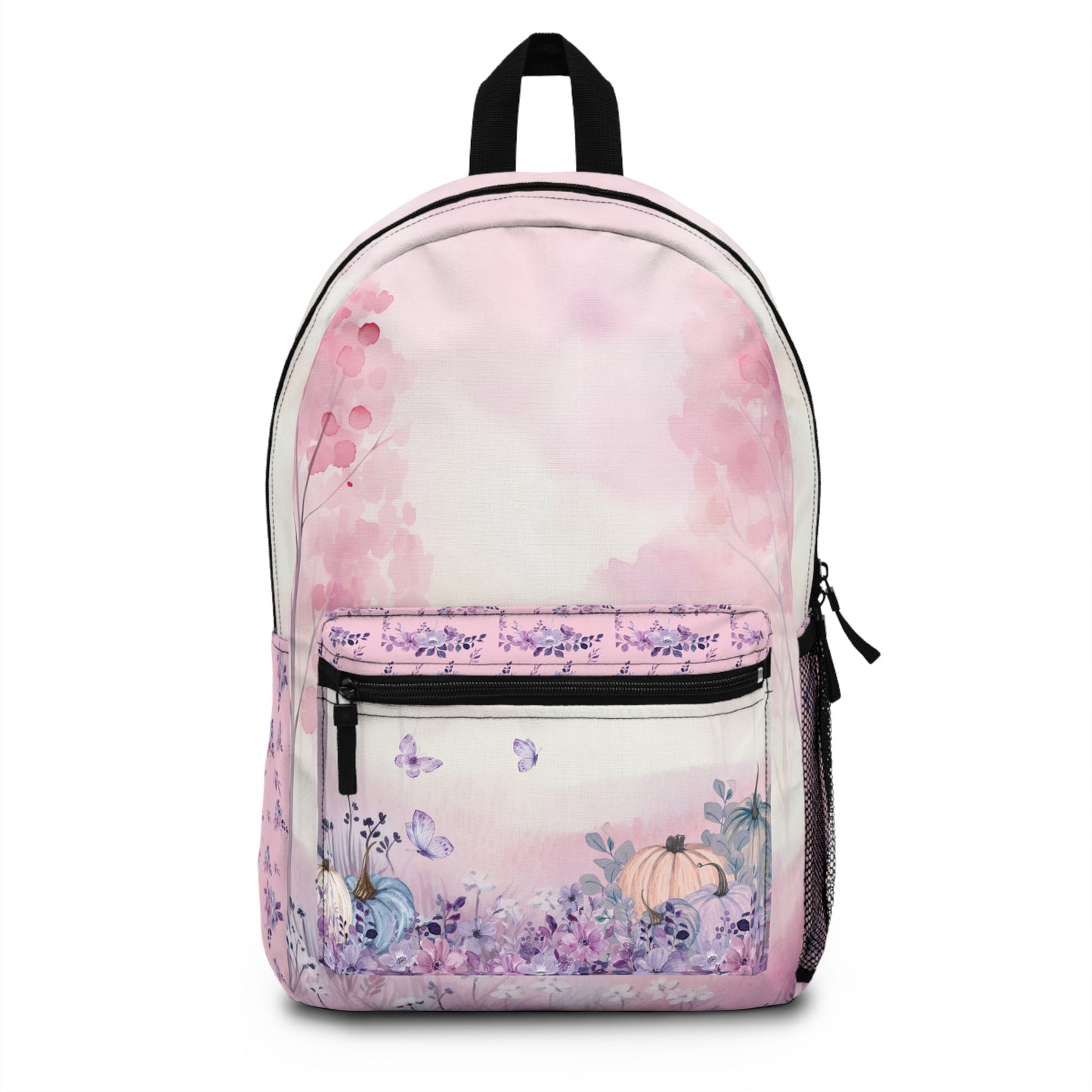 Enchanted Pink Forest Watercolor Backpack