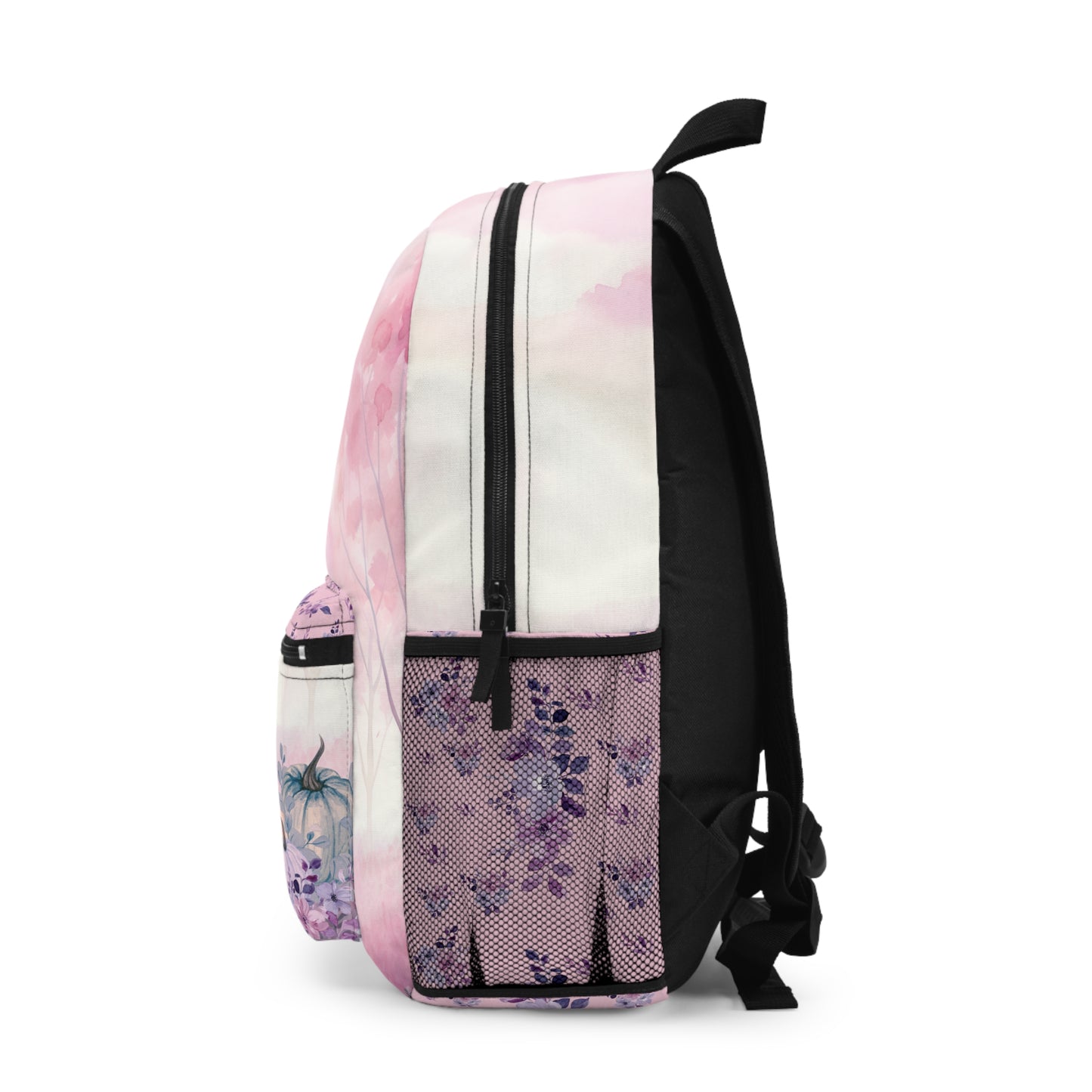 Enchanted Pink Forest Watercolor Backpack