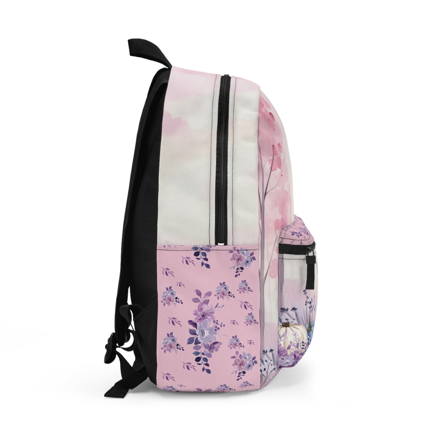 Enchanted Pink Forest Watercolor Backpack