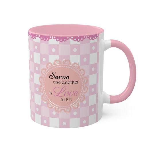 Hopeful Gingham Mug