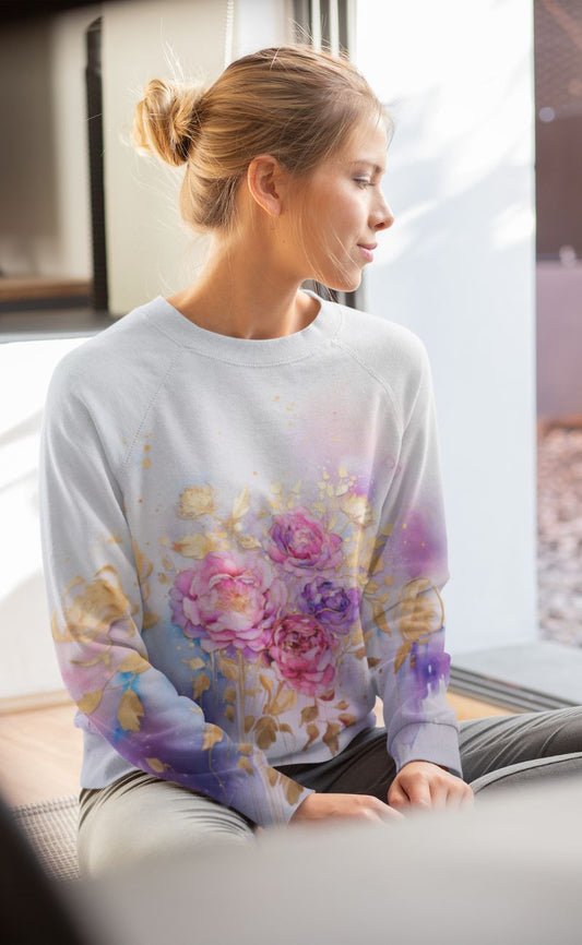 Pastel Petals Sweatshirt