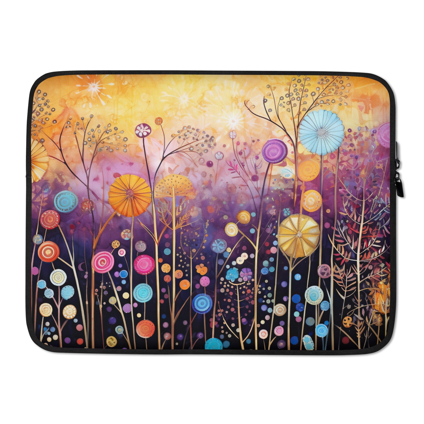 Candy Flowers Laptop Sleeve